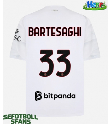 AC Milan Davide Bartesaghi #33 Bortatröja 2026-27 Kortärmad